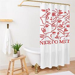 Niall Horan Nice To Meet Ya Shower Curtain Premium Merch Store