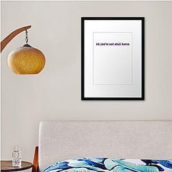 Lol You Re Not Niall Horan Framed print Premium Merch Store