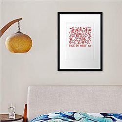 Niall Horan Nice To Meet Ya Framed print Premium Merch Store
