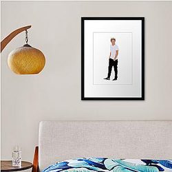 Niall Horan Silhouette Framed print Premium Merch Store