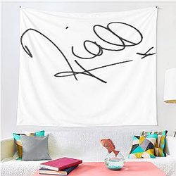 Niall Horan Signature Tapestry Premium Merch Store
