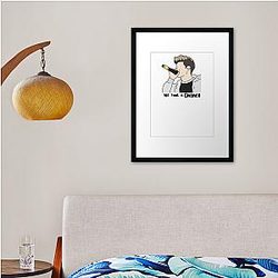 Niall Horan We Took A Chonce Framed print Premium Merch Store