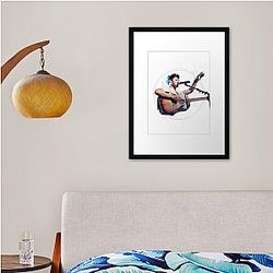 Slow Hands Framed print Premium Merch Store