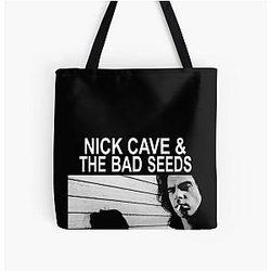 black nick cave All Over Print Tote Bag