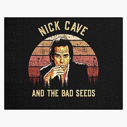 Nick Cave And The Bad Seeds Classic Vintage Rock Band Jigsaw Puzzle