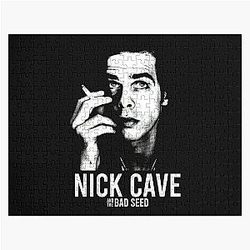 Nick Cave And The Bad Seeds Retro Vintage Concert Tour Jigsaw Puzzle
