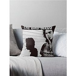 Nick Cave - Nicholas Edward Cave Classic T-Shirt Throw Pillow