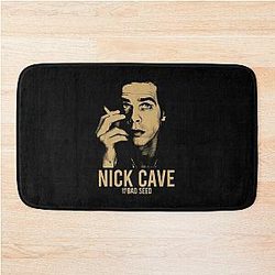 Nick Cave And The Bad Seeds Rock Band Music Vintage Bath Mat