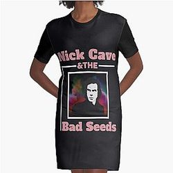 Nick Cave and the Bad Seeds Graphic T-Shirt Dress