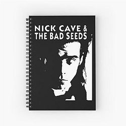 Nick Cave And The Bad Seeds Signature Music Band Spiral Notebook