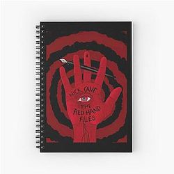 Nick Cave and the Bad Seeds tee Nick Cave The Red Right Han- Perfect Gift Spiral Notebook