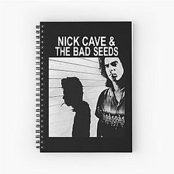 Natural Beauty Behind Every Great Bravery Nick Cave Nicholas Edward Cave Cool Gifts Spiral Notebook