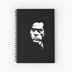 Nick Cave And The Bad Seeds Retro Vintage Album Spiral Notebook