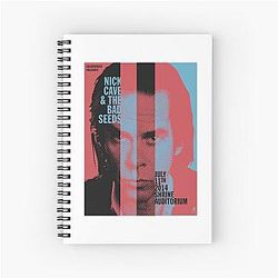 nick cave singer 6 Spiral Notebook