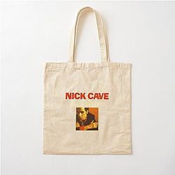 nick cave and the bad seeds best of logo Cotton Tote Bag