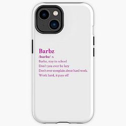 Nicki Minaj Barbz Aesthetic Quote iPhone Tough Case RB2811