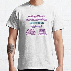 Nicki Minaj Funny Quotes Sticker Pack -Meme Sayings Sounds TikTok  Christmas Gift Fan Art pfp Classic T-Shirt RB2811