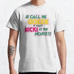 Nicki Minaj - Call Me Queen Classic T-Shirt RB2811
