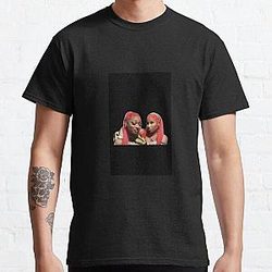 Graphic design of Nicki Minaj and MeganThee Stallion Classic T-Shirt RB2811