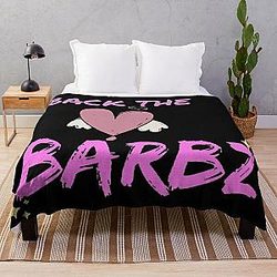 Back the barbz Nicki Minaj Throw Blanket RB2811