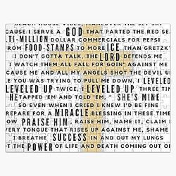 Nicki Minaj Verse in I'm Getting Ready - Music Jigsaw Puzzle RB2811