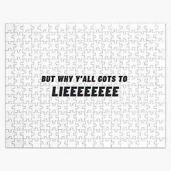 but why yalls got to LIEEEEE  Nicki Minaj  Jigsaw Puzzle RB2811