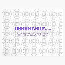 uhh chile anyway  Nicki Minaj Jigsaw Puzzle RB2811
