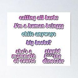 Nicki Minaj Funny Quotes Sticker Pack -Meme Sayings Sounds TikTok  Christmas Gift Fan Art pfp Poster RB2811