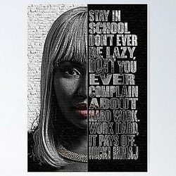 Nicki Minaj rapper Poster RB2811