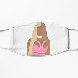 nicki minaj outline Flat Mask RB2811