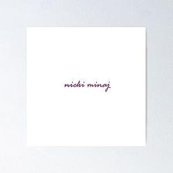 nicki minaj sig  Poster RB2811