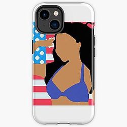 Nicki Minaj Flag iPhone Tough Case RB2811