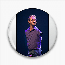 Motivational Figure Nick Vujicic Pins