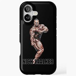 Nick Walker Triceps Pose Bodybuilder iPhone Tough Case