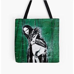 Moona Lisa by Nick Walker Tote Bag