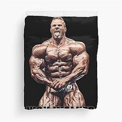Nick Walker Most Muscular Bodybuilder Color Duvet Cover