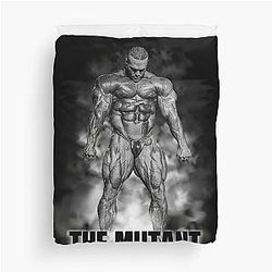 Nick Walker Bodybuilder Duvet Cover