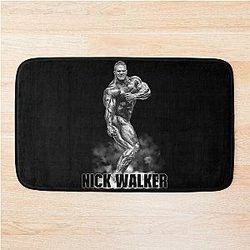 Nick Walker Triceps Bodybuilder Bath Mat