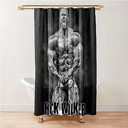 Nick Walker Most Muscular Bodybuilder Shower Curtain