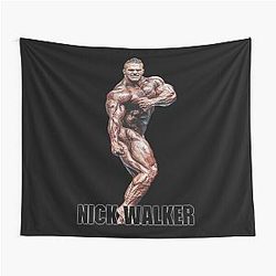 Nick Walker Triceps Pose Bodybuilder Tapestry