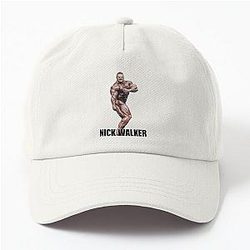 Nick Walker Triceps Poses Bodybuilders Color Dad Hat