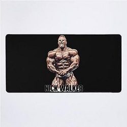 Nick Walker Most Muscular Bodybuilder Color Desk Mat