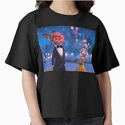 Zootopia 2 Judy Hopps Nick Wilde Sticker Pack, phone cases, shirts, journals, bags, blankets  Zootopia Merch Animation Movie Boxy T-Shirt