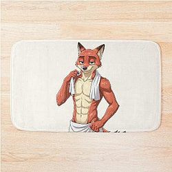 Zootopia Nick Wilde Fox Zootropolis Movie Furry Character Bath Mat