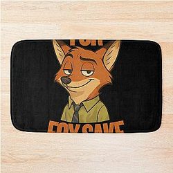 For Fox's Sake Nick Wilde Inspired Zootopia Bath Mat