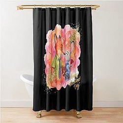 Judy Hopps and Nick Wilde Happy Valentine's Day Shower Curtain