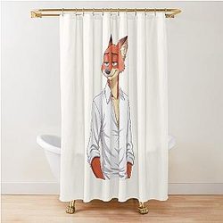 Nick Wilde Fox Zootopia Furry Design Shower Curtain
