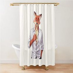 Nick Wilde Zootopia Fox Character Zootropolis Movie Art Shower Curtain