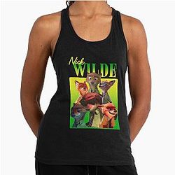 Nick Wilde Racerback Tank Top