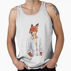 Nick Wilde Fox - Zootopia Movie Furry Design Tank Top